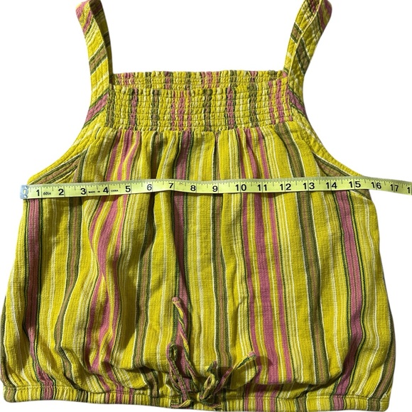 Prana little palm cami in leapfrog stripe Tank Top - Picture 6 of 7